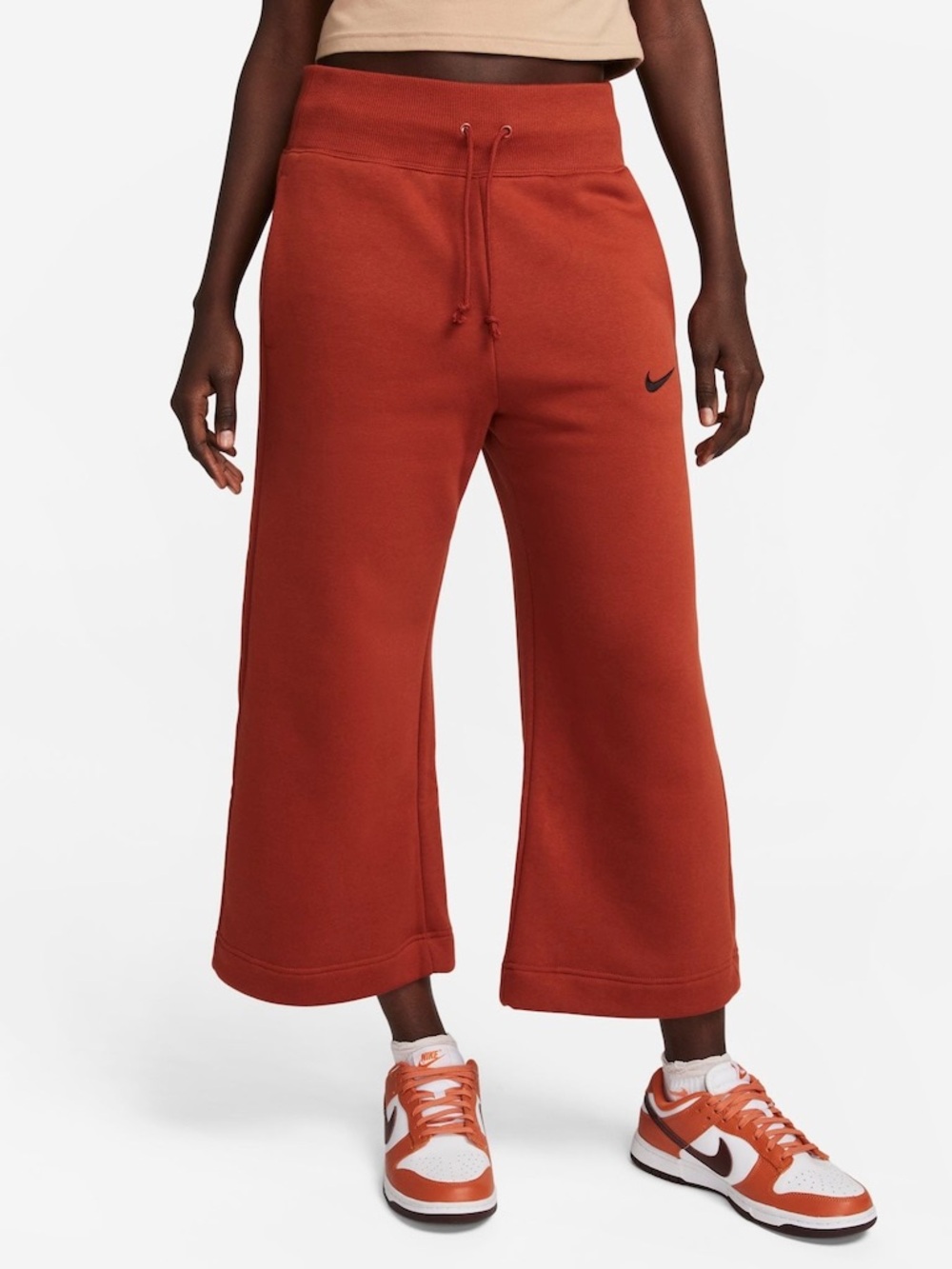 Nike Sportswear Phoenix Fleece High-Waisted Cropped Sweatpants Women’s Medium